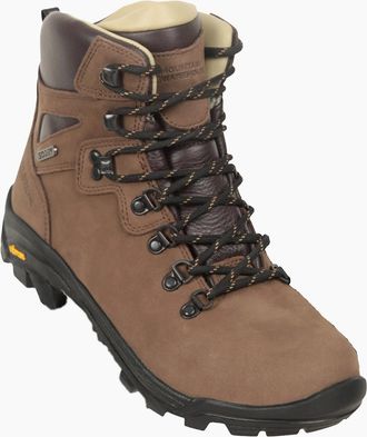Mountain Warehouse Mens Mountain Warehouse Mens Odyssey Extreme Nubuck Waterproof Hiking Boots - Brown - Size: 11.5