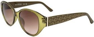 Guess Smoke Gradient Oval Ladies Sunglasses GF6194 96B 53