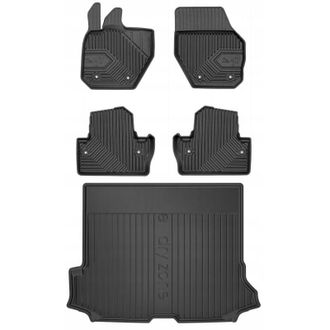 OEM Set 77 Alfombrillas Y Funda De Goma Volvo V60 1 De 2010-2018