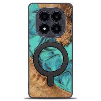 OEM Funda Bewood Unique Para Xiaomi Redmi Note 14 Pro Plus 5g - Turquesa Con Magsafe