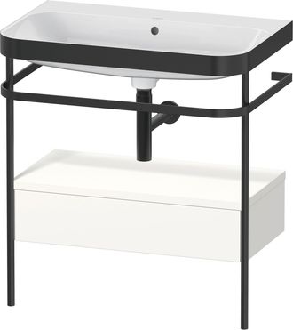 Duravit Set Duravit Happy D.2 Plus Con Consola Met&aacute;lica Y Caj&oacute;n