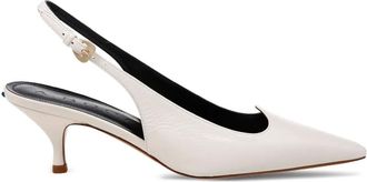 A.Bocca Leren pumps - Beige