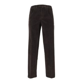 BRIGLIA 1949 Bg21 Straight Trousers - male - Briglia - Straight Trousers - Brown - 2XL - Trousers