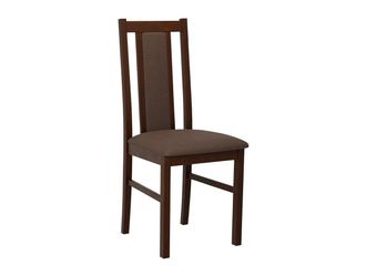 Mirjan24 Mobilier1 - Silla Victorville 143, Nuez, 94x43x46cm, Tapiz, De Madera, Madera, Muebles Ya Montados