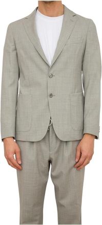 HUGO BOSS C-Hanry Jas - Heren - Blazers - Grijs - 2XL - Wol - Jassen
