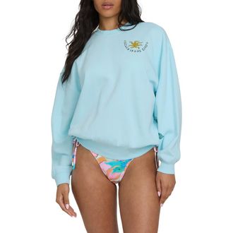 Billabong Sunset Rider Kendal Graphic Sweatshirt in Clearwater at Nordstrom, Size X-Large
