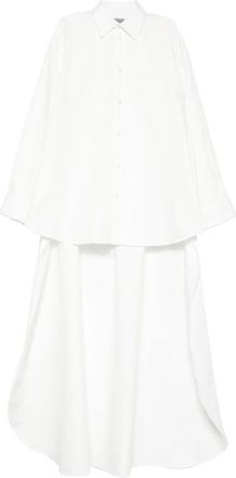 Balenciaga Cape-detail Shirt