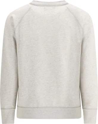 Isabel Marant Womens Cotton Sweatshirt Ecru Sweatshirts Sweater