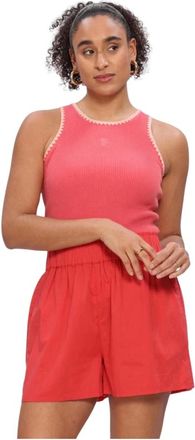 Ibana Dames, Tops, Roze, Maat: XL Linnen