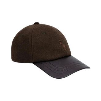Ruslan Baginskiy Cappellino da baseball in misto lana - - Accessories - Donna - Marrone - ONE SIZE