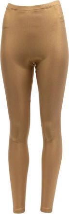Valentino Garavani Dames, Broeken, Beige, Maat: S