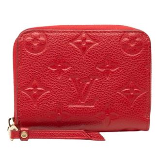 Louis Vuitton Pre-owned Wallets, female, Red, Size: ONE SIZE Pre-owned Coin Purse