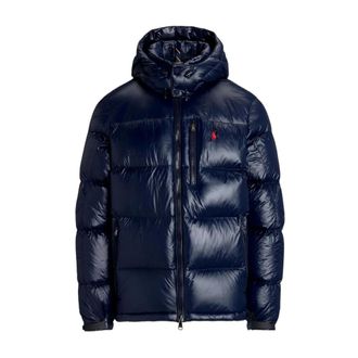 Polo Ralph Lauren Gorham Hooded Puffer Jacket - Heren - Gewatteerde jassen - Blauw - M - Nylon - Jassen