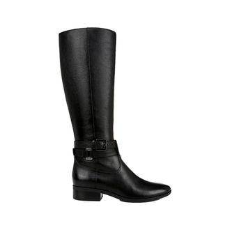 Naturalizer Rory Wide Calf Knee High Boots Black J2521L1002 Womens