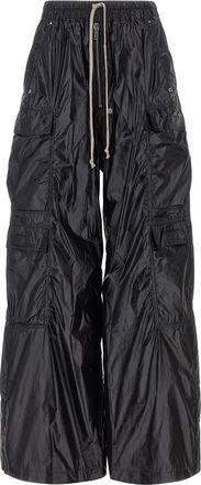 Rick Owens Nylon Cargo Womens Pants