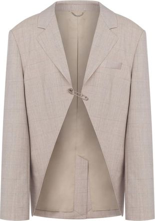 Moschino Blazer a quadri - Toni neutri