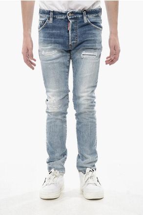 Dsquared2 Jeans Stretch Denim COOL GUY Vintage Effect 15cm size 44