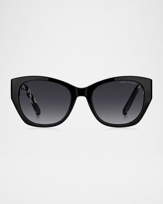 Marc Jacobs Acetate Rectangle Sunglasses