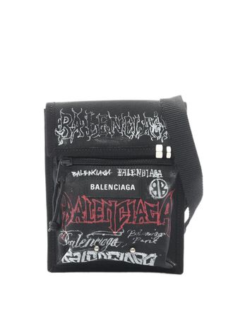 Balenciaga 2010-2025 Explorer Pouch crossbody bag - Black