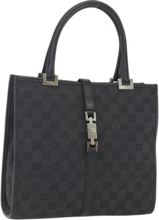 Gucci Pre-owned Vintage Handtas - Dames - Vintage Handtas - Zwart - ONE Size - Vintage