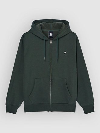 Element Icon Rain Felpe con Zip e Cappuccio verde