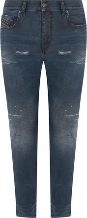 Diesel Slim 2060 D-Strukt Joggjeans E9H98 - Heren - Slim Fit Jeans - Blauw - W26 - Katoen - Jeans