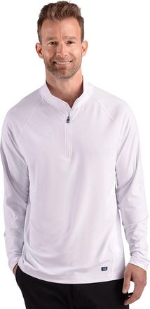 Cutter & Buck Prospect Recycled Featherlight Stretch Mens Quarter Zip