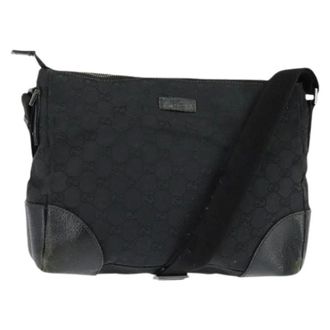 Gucci Borsa a tracolla in tela Pre-owned - - Pre-owned - Donna - Nero - ONE SIZE