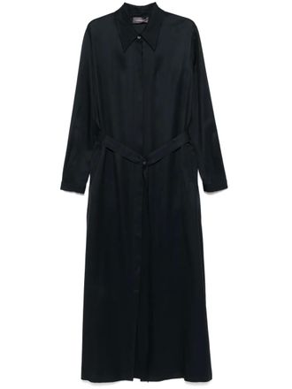 Lorena Antoniazzi belted maxi dress - Blue