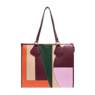 Lancel L Zip Tote Bag - Dames - Tassen - Veelkleurig - Maat: ONE Size Leer