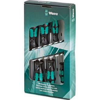 Wera Juego De Destornillador - Hexagonal - Cabeza Esf&eacute;rica, 6 Unidades, Contenido : 2 3 4 5 6 8 Mm
