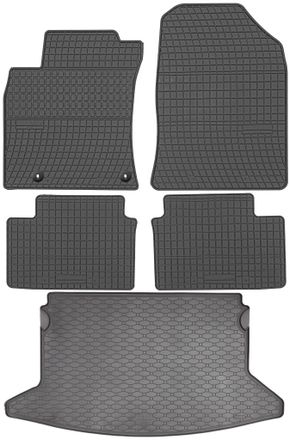 OEM Juego De Alfombrillas De Goma Para Coche Y Alfombrilla Para Maletero Para Kia Ceed Iii Hatchback (2018)