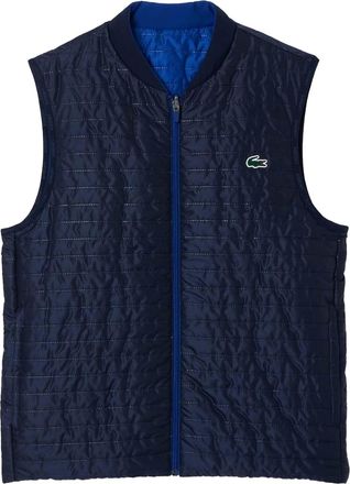 Lacoste Mens Reversible Sport Gilet (S) (Navy)