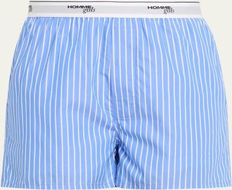 HommeGirls Classic Stripe Boxer Shorts