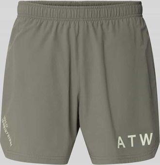 Halo Shorts mit elastischem Bund in Dunkelgrau, Gr&ouml;&szlig;e XXL