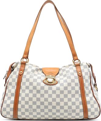 Louis Vuitton Pre-owned Womens Damier Azur Stresa Gm - Light Grey Textile - One Size