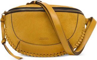 Isabel Marant Skano Ga gevlochten schoudertas - Geel