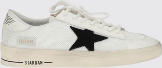 Golden Goose Sneakers Stardan in pelle e mesh con effetto usurato e punta tonda