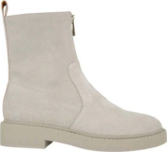 Andr&eacute; Assous Vernon Suede Boot In Taupe