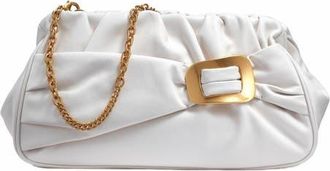 DKNY Bella Clutch in Brilliant White at Nordstrom