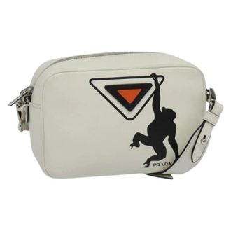 Prada Pre-owned Cuoio borse-prada - - Pre-owned - Donna - Bianco - ONE SIZE