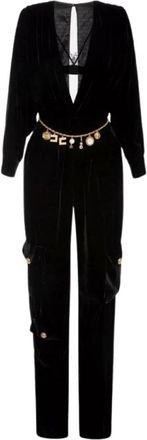 Elisabetta Franchi Mujer, Monos, Negro, Talla: L