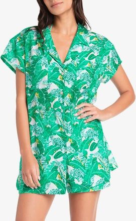 Helen Jon Alex Shirt in Banana Leaf at Nordstrom, Size X-Small