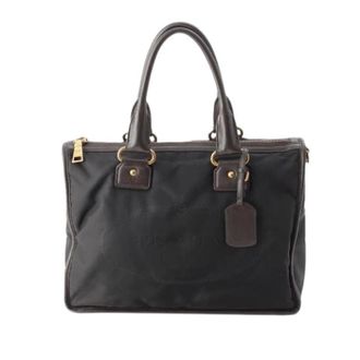 Prada Pre-owned Nylon Satchel - Dames - Vintage Handtas - Zwart - ONE Size - Nylon - Vintage