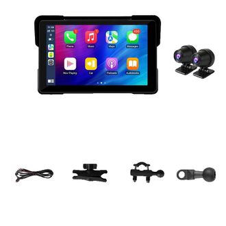 OEM Grabadora De V&iacute;deo Digital Para Motocicleta, Resistente Al Agua, Con Opciones De C&aacute;mara De Alta Resoluci&oacute;n, Pantalla De 7 Pulgadas Y Resoluci&oacute;n 1080p