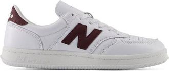 New Balance Unisex T500 in Bianco/Marrone, Pelle, Taglia 38.5