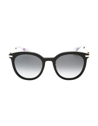 Kate Spade New York Womens Kate Spade Keesey/G/S Dark Grey SF Lens Black Sunglasses - Size: ONE size