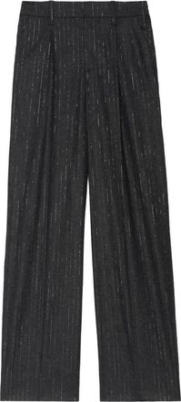 Zadig&Voltaire Pleated Pinstripe Trousers