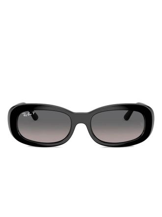 Ray-Ban Occhiali da sole ovali - Nero