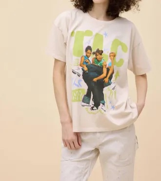 Daydreamer 90S Tlc Tee In White